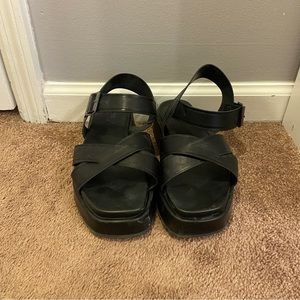 ASOS chunky sandals 10W